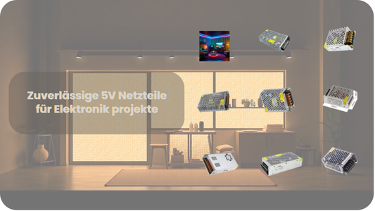 Zuverlässige 5V Netzteile für Elektronik projekte | LEDsone