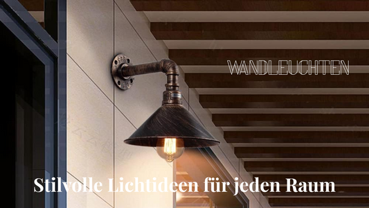 Wandleuchten – Stilvolle Lichtideen für jeden Raum
