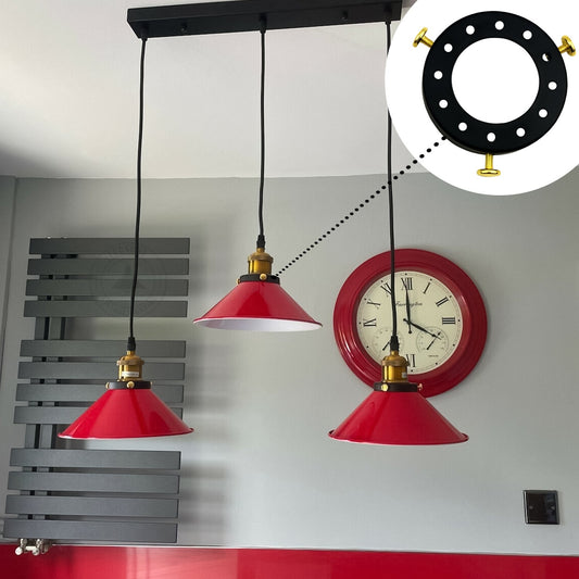 Lampenschirmkappe für Pendelleuchten-Fassungshalterung ~ 2812