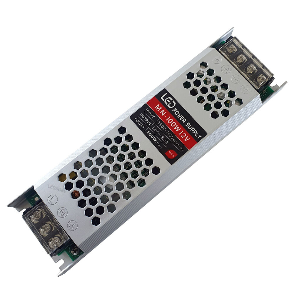 Hochwertiger LED Trafo für 20-100WUltra Slim LED-Treiber 240V - ledsonede