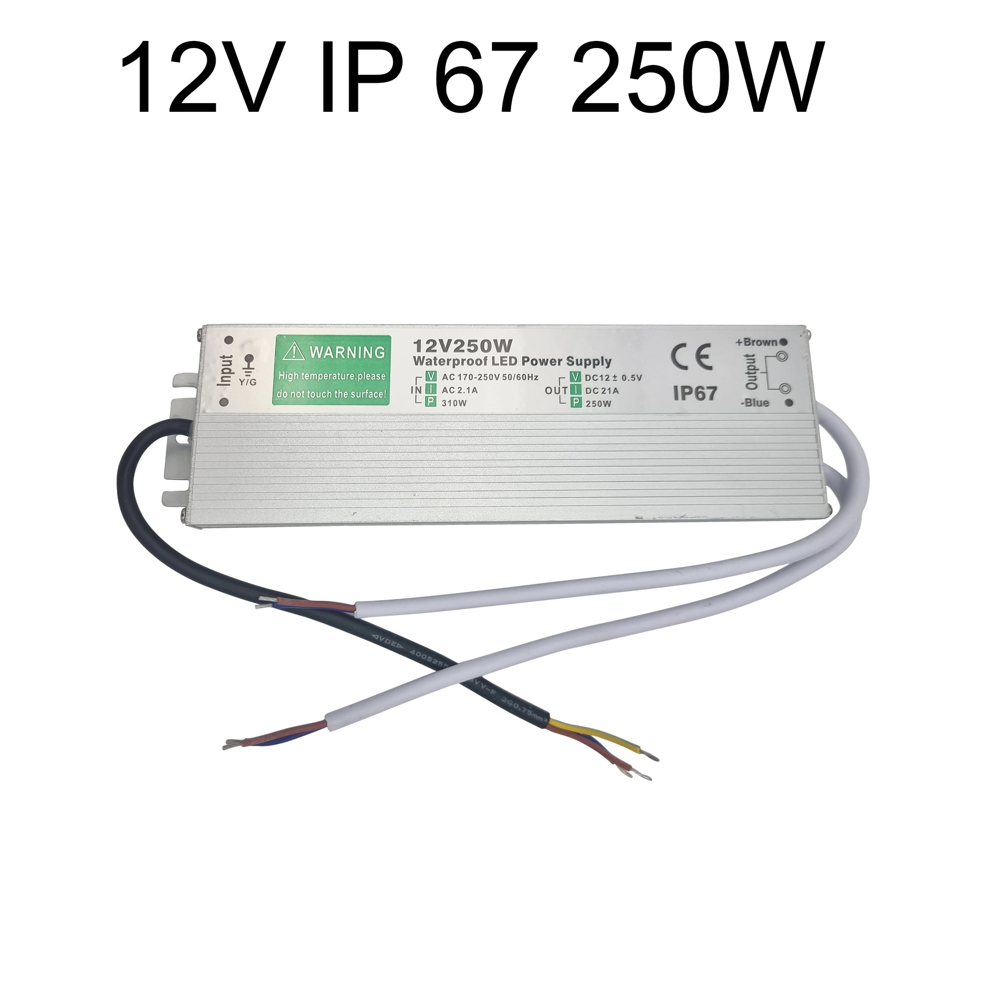 led trafo 12v 250W