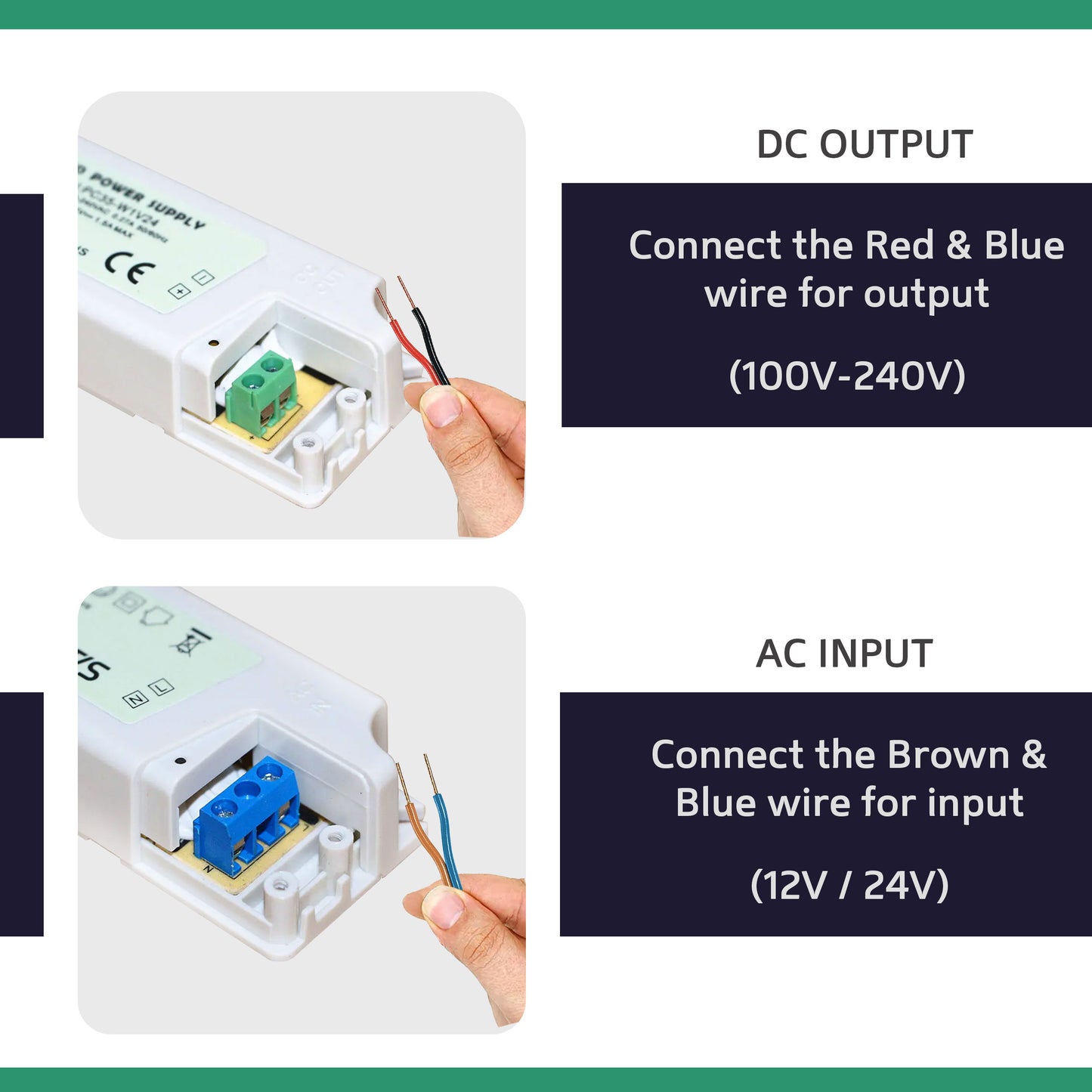 35 W 2,9 Amp Kompakter Sanpu LED-Treiber AC 230 V bis DC 12 V Netzteiltransformator