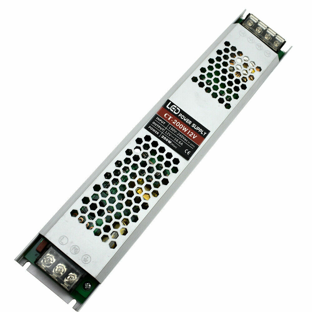 Hochwertiger LED Trafo für 200WUltra Slim LED-Treiber 240V - ledsonede