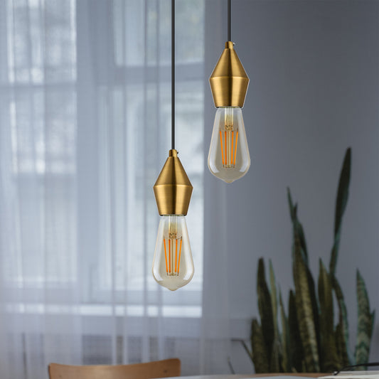 Vintage Antik Retro Metal Lampeholder Lampefatning ~ 2642