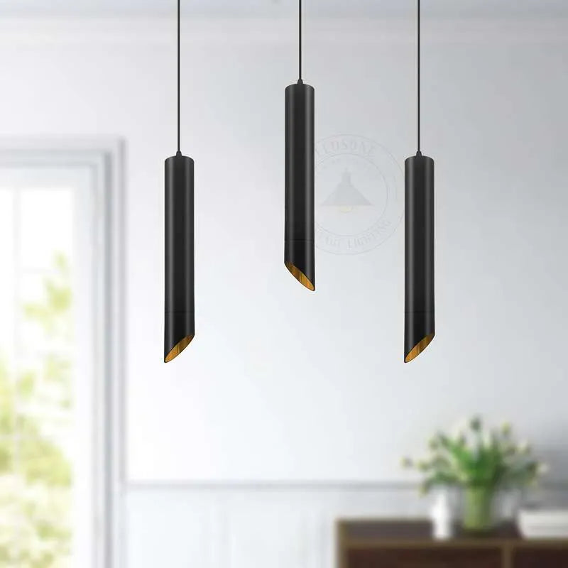 schwarze Deckenleuchte, Leuchte, Leuchten Schlafzimmer, Pendelleuchte schwarz, lange Deckenleuchte, Leuchten Wohnzimmer, UK-Leuchte, Spotleuchte schwarz