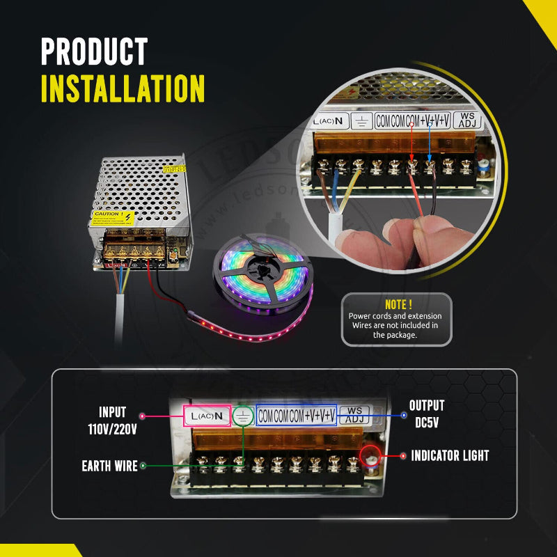 300W 5V 60A Netzteil