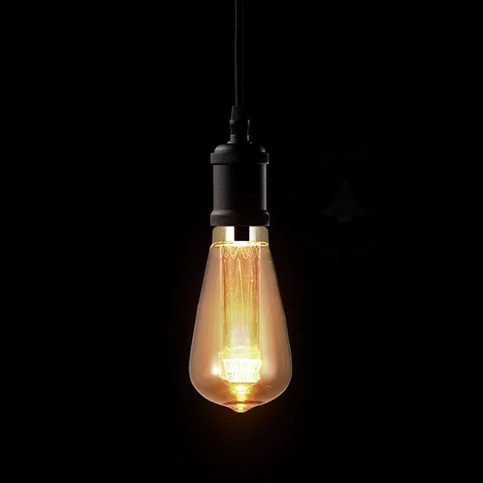 Lampadina LED decorativa vintage E27 Edison bianco caldo~2696