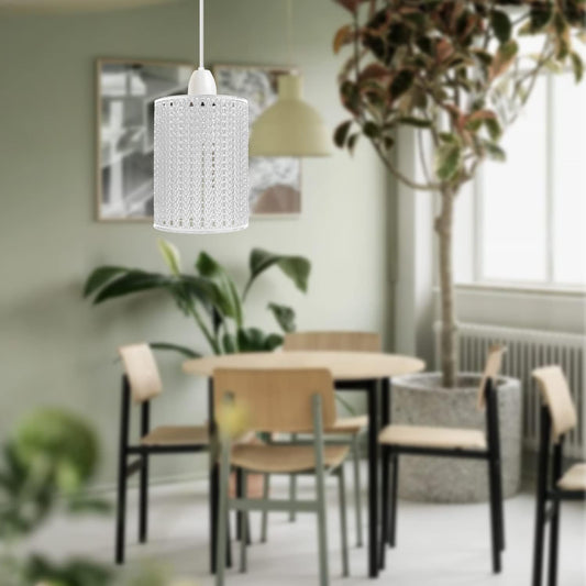 weiße Lampe