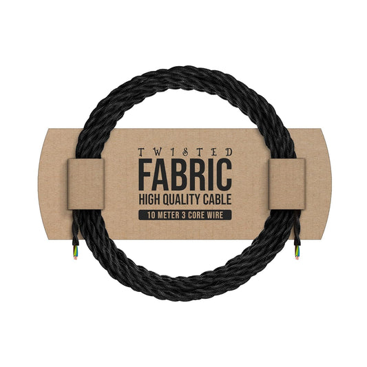 3 core blck cable