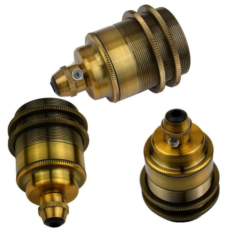 Lampenfassung, Lampenfassung, E27-Lampenfassung, Glühbirnenfassung, E27-Schraubbirne, Vintage-Glühbirnenfassungen, ES-Schraubbirne, Lampenfassung, Edison-Lampensockel