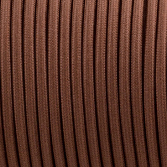 Vintage 2-adriges Stoffkabel 2x0,75 mm² – Kabel für Pendelleuchten & DIY-Projekte ~2663