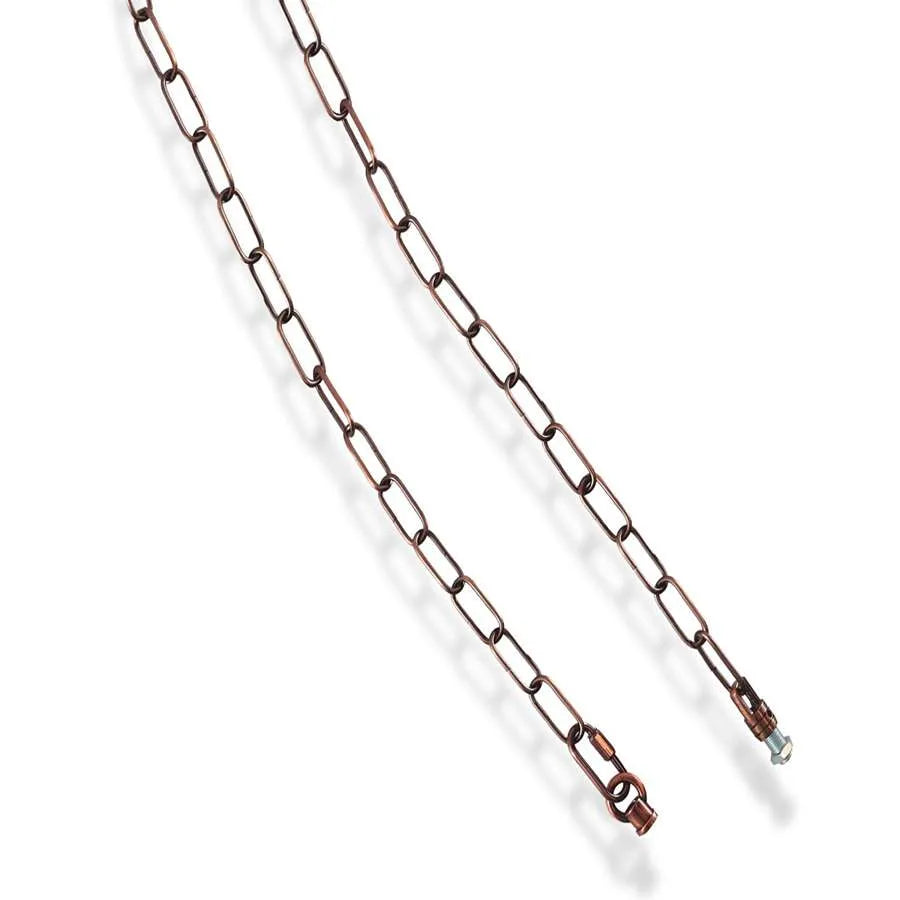 Metalen ketting kroonluchter decoratieve lamp hanger plafond hangen zware ketting-Hoofdafbeelding