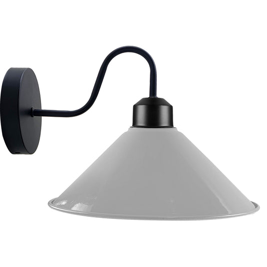 Vintage Schwanenhals Wandleuchte Innen~3416