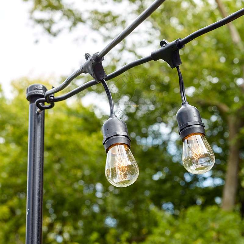Dekorative LED Glühbirne|60W E27 Fassung mit Kabel