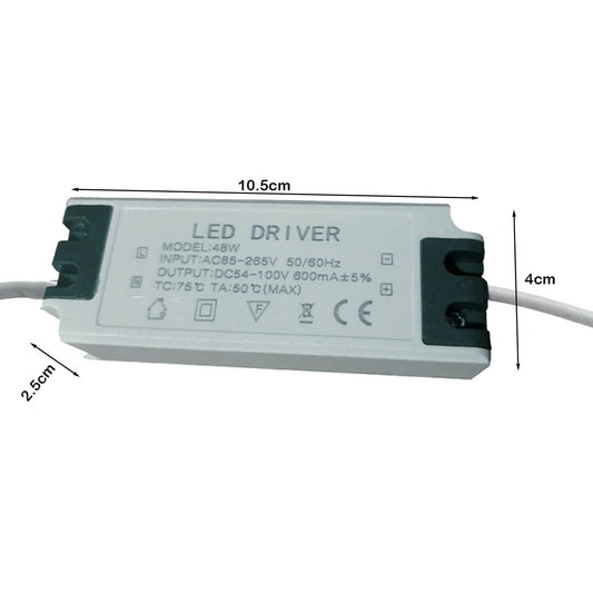 LED-driver 48W 600mA konstant strøm 48W ~1709