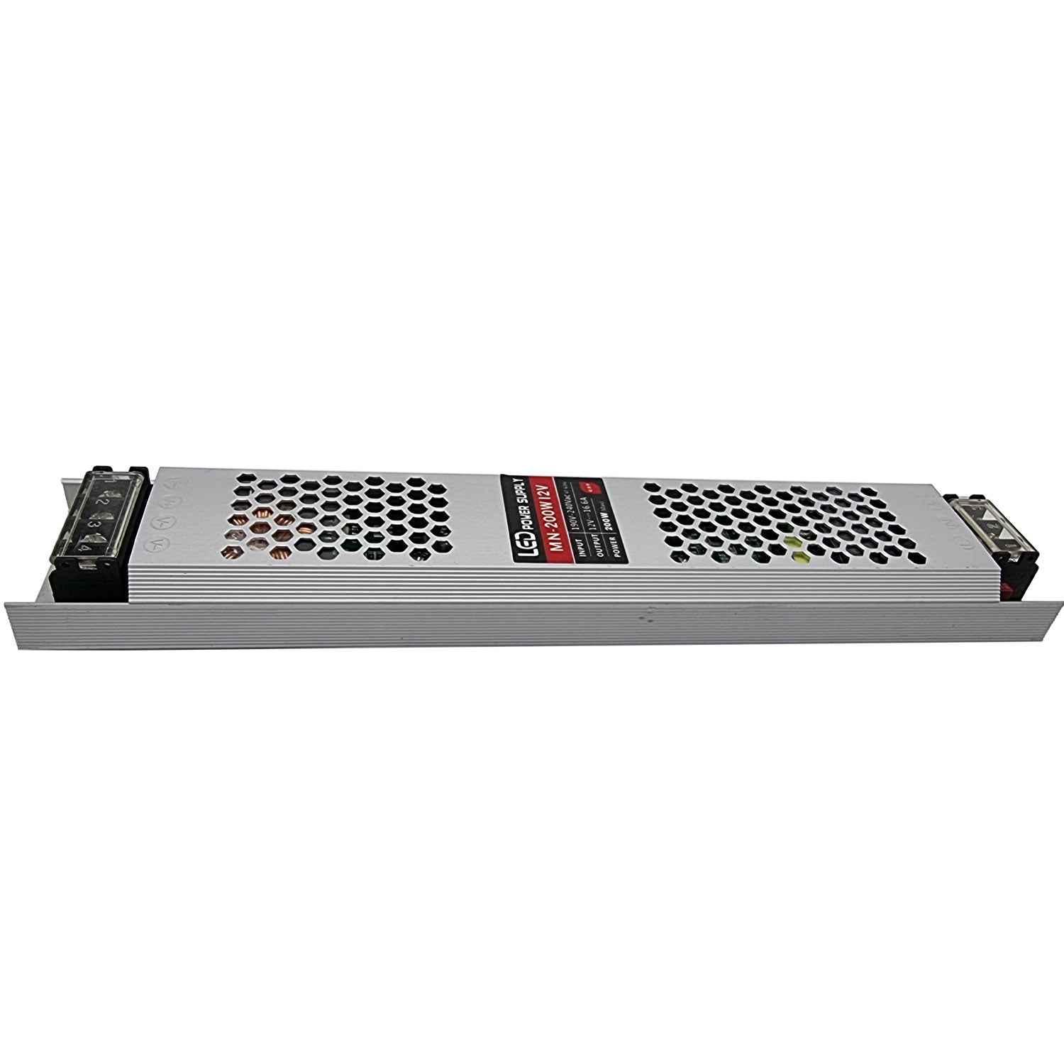 DC12V 200W Ultra Slim LED-Treiber Netzteiltransformator 240V für LED-Streifen