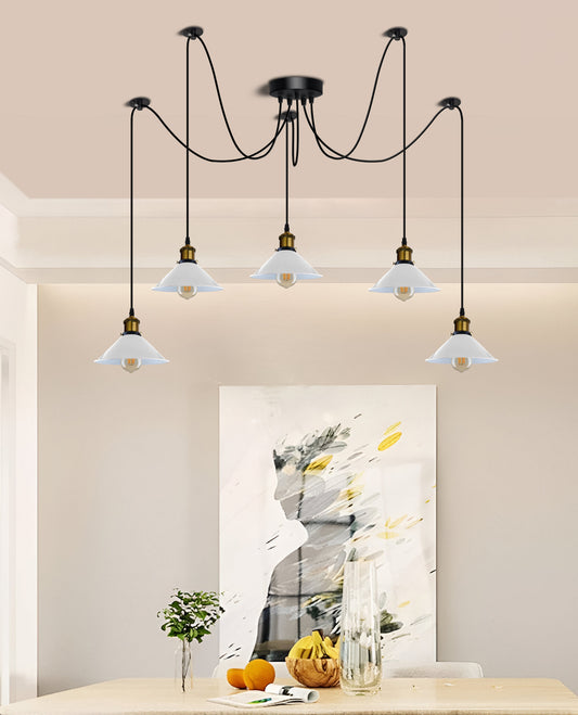 5 Wege Spinnenleuchte