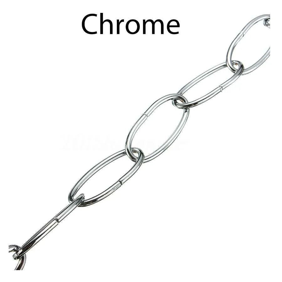 Metalen ketting kroonluchter decoratieve lamp hanger plafond hangen zware ketting-Hoofdafbeelding