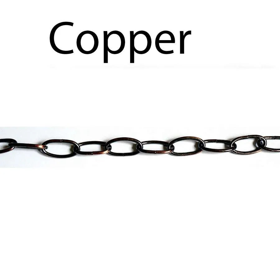 Metalen ketting kroonluchter decoratieve lamp hanger plafond hangen zware ketting-Hoofdafbeelding