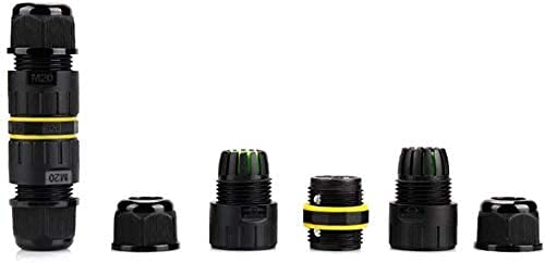 Kabelstecker wasserdicht Outdoor 3-polig IP68 Hülse 450V ~3201