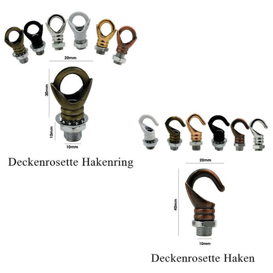 Deckenhaken | Lampenaufhängung Zubehör