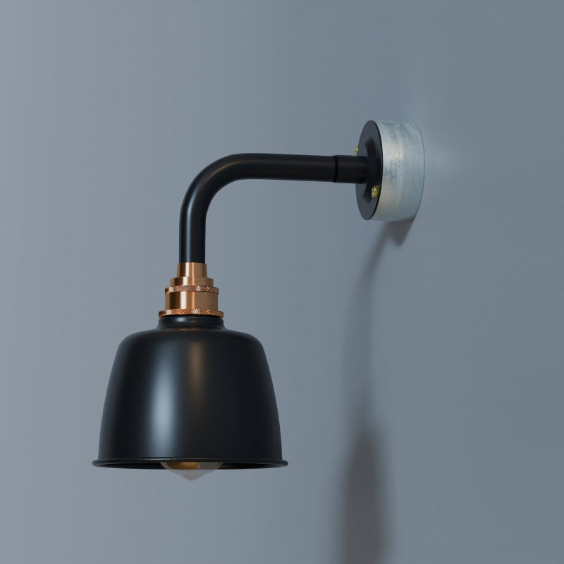 E27 Fassung aus Metall in gebürstetem Kupfer für DIY-Projekte