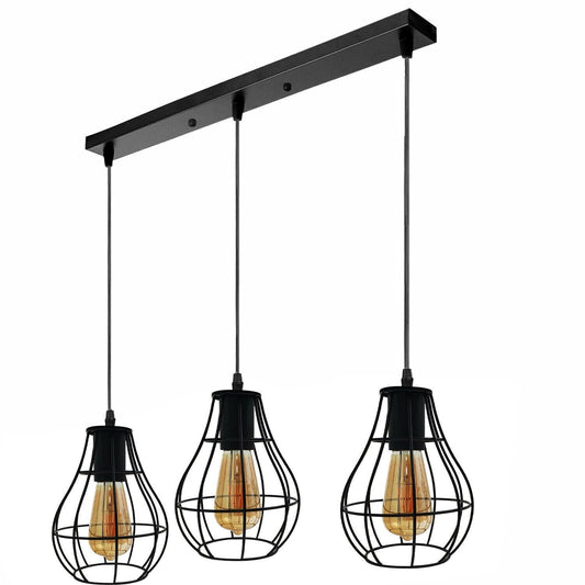 Vintage Industrial Pendelleuchte ~3469