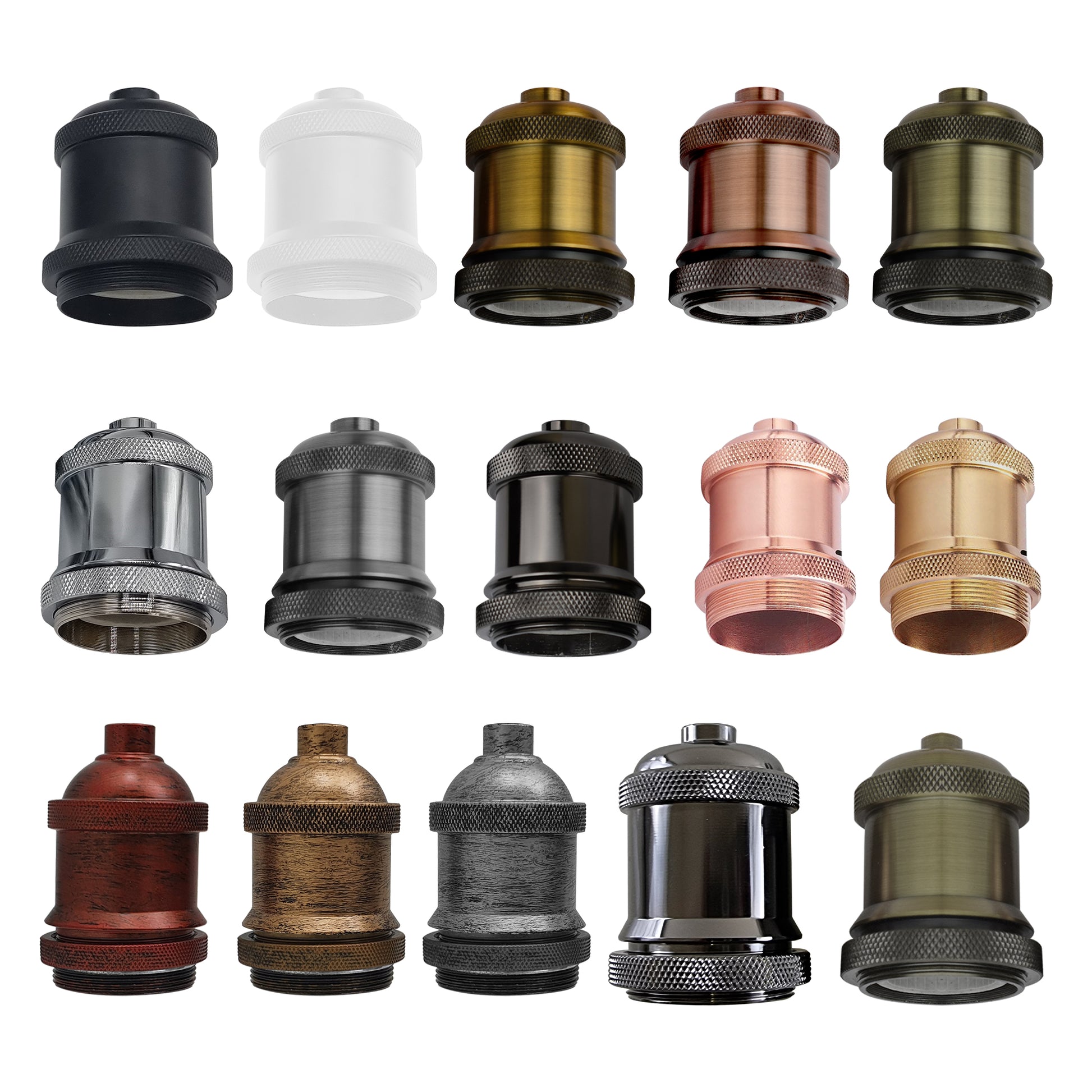 E27 Lampenfassungen Metall für Lampenschirm