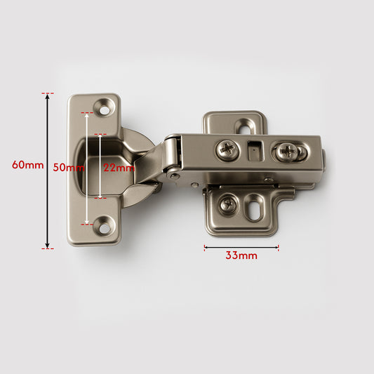 Premium Vollauflage Schrankscharniere mit Soft Close Funktion für die Küche~ 2848