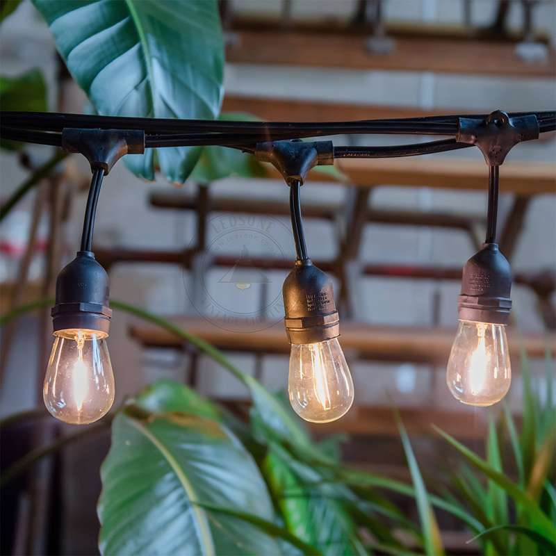 Dekorative LED Glühbirne|60W E27 Fassung mit Kabel
