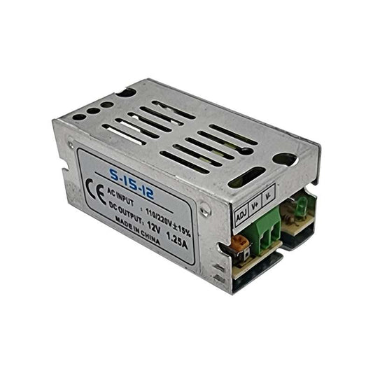 LED Trafo 12V 15W IP20 AC-DC Wandler 100-240V