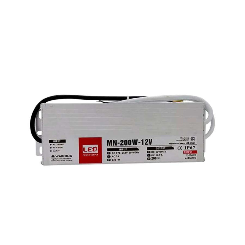 IP67 LED Treiber Trafo 200W 12V-16,7A