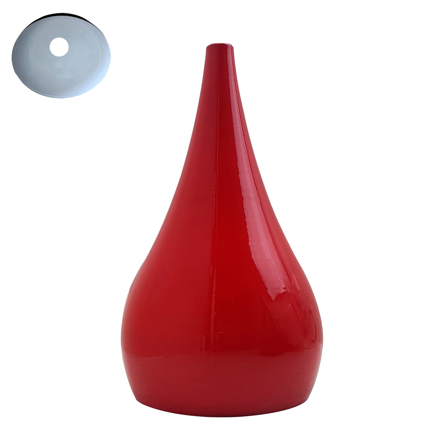 Rot Lampenschirm