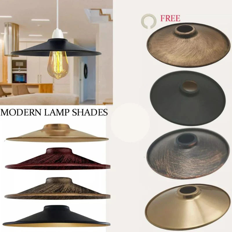 Retro Metall Lampenschirm Pendelleuchte Schatten –