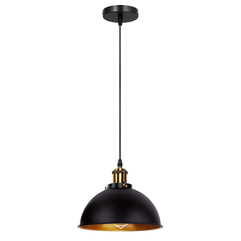 Schwarz Pendelleuchte E27 Ø 21cm Hängelampen