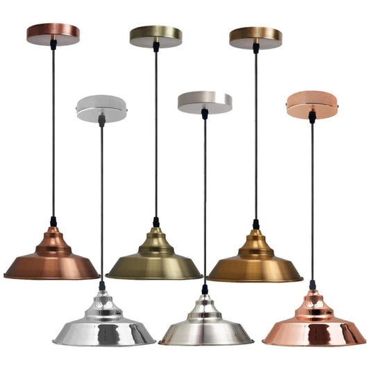 Pendelleuchte vintage farbig