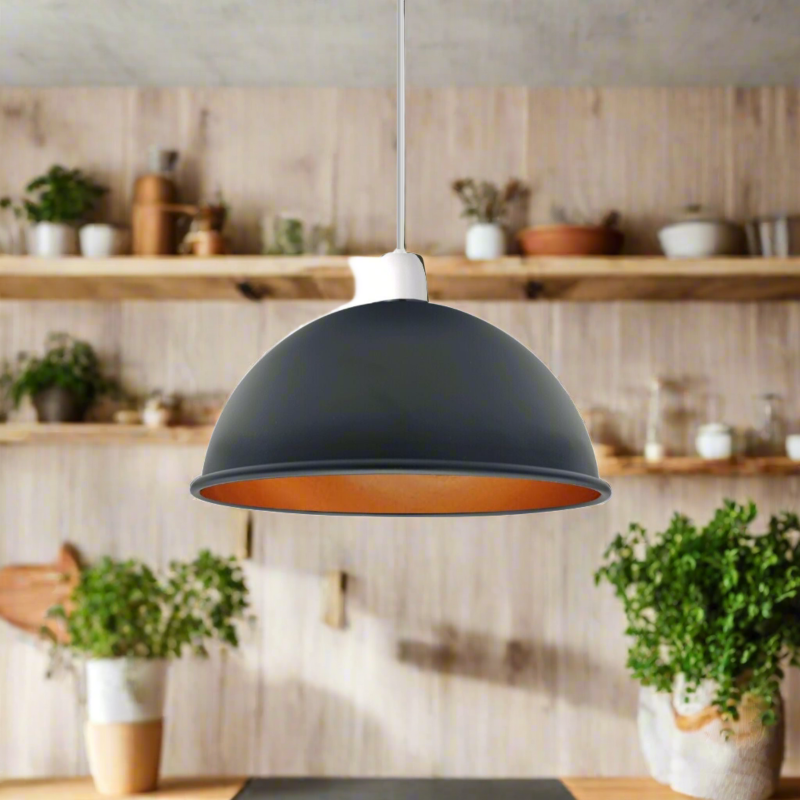 Hängelampe Lampenschirm Ø 29cm Fur Pendelleuchte