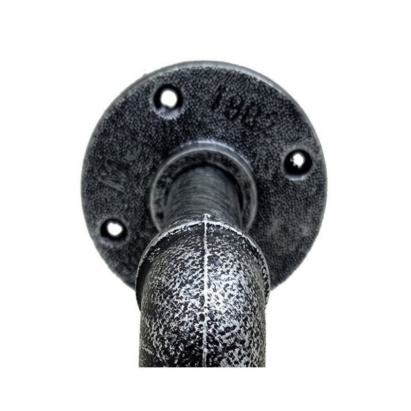 Schwarze Wasserrohr Wandlampe für Schlafzimmer