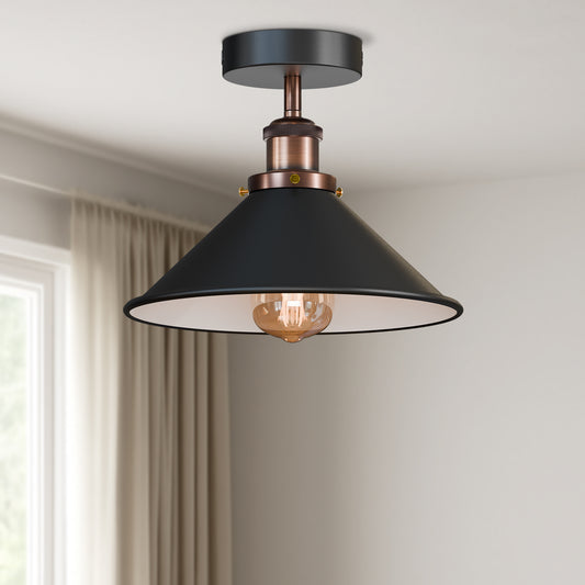 E27 Deckenleuchten Semi Unterputz Ohne Glühbirne~3576