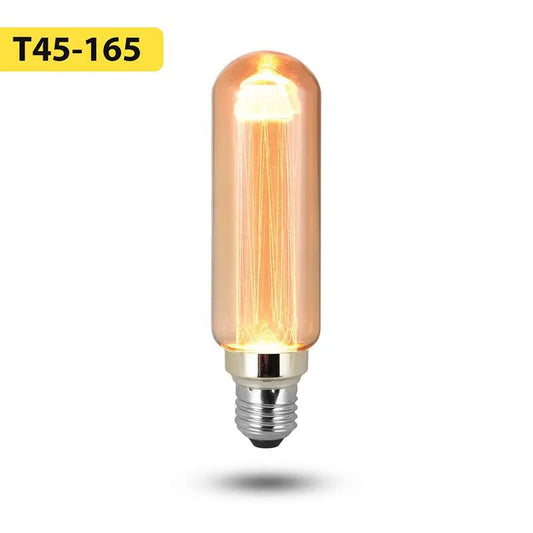 Retro T45-165 E27 Fassung Mit Glühbirne