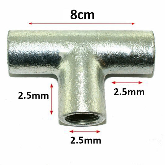 Accessorio per illuminazione con tubo a T solido ~1951