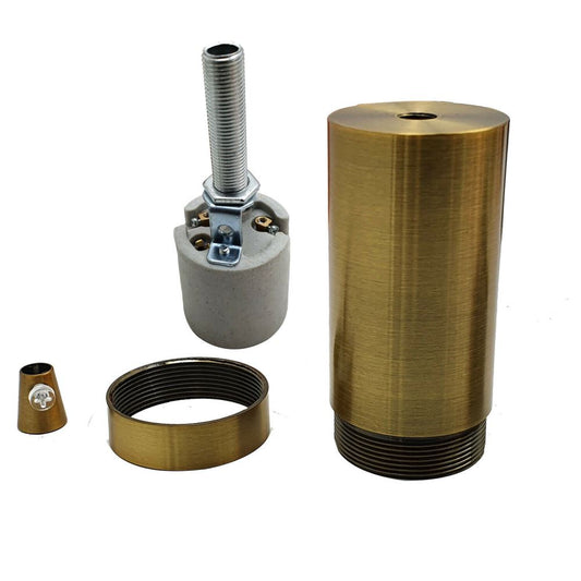 Vintage Antik Retro Metal Lampeholder Lampefatning ~ 2648