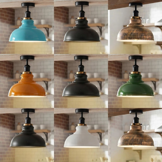 Vintage Deckenleuchte Industrial