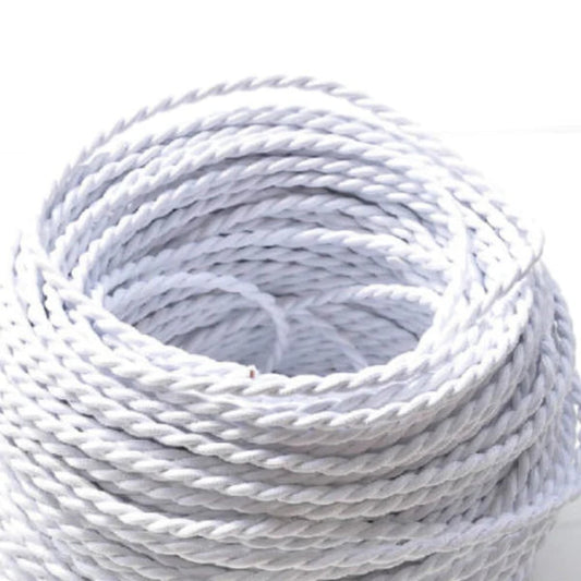 hochwertiges 2-adriges verdrilltes weißes Kabel