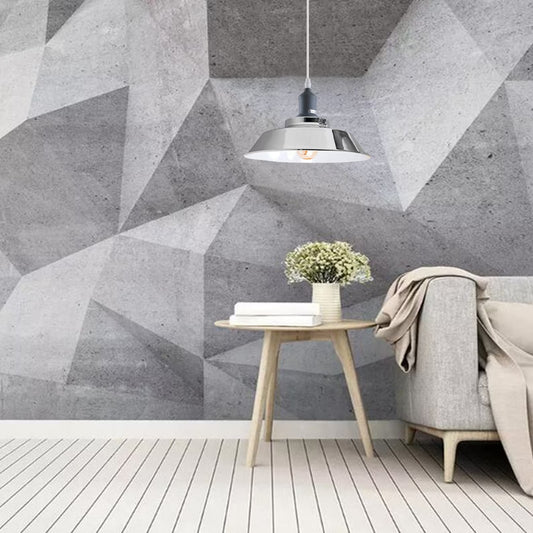 Vintage Metall Deckenplatte Lichthalter & Retro Pendelleuchte Lampenschirm