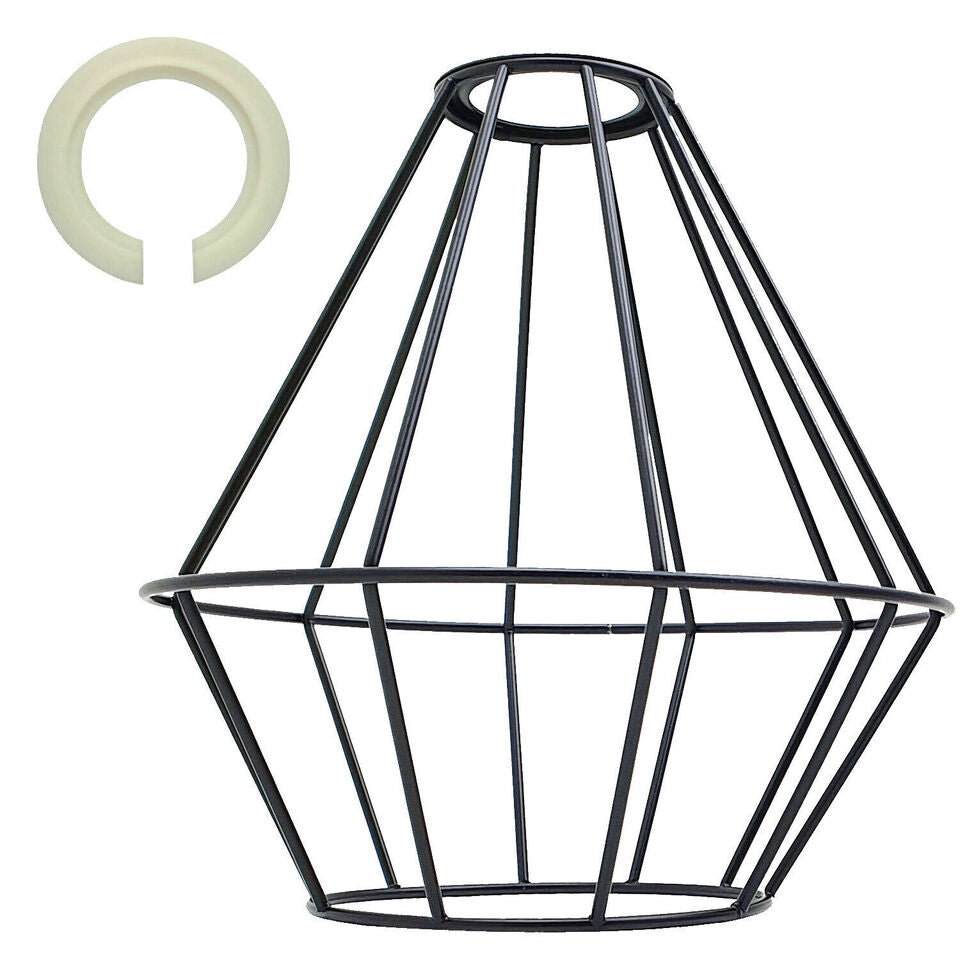 käfig lampenschirm
Schwarz Farbe Metallrahmen