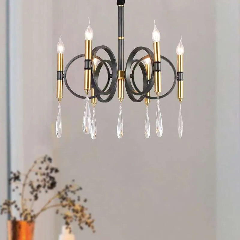 kronleuchter modern Kompatibel mit allen Arten von E14-Glühbirnen