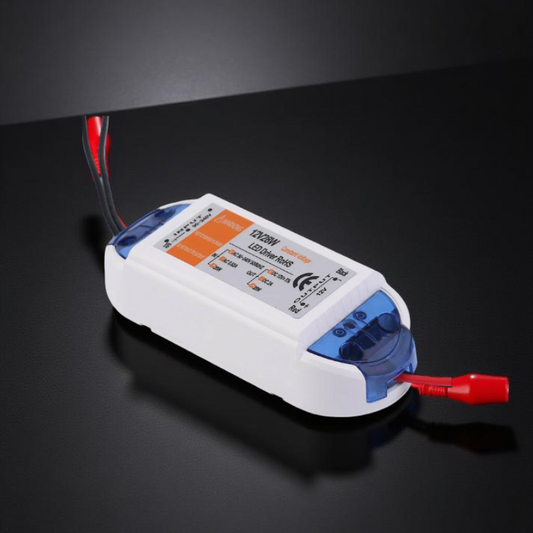 LED Trafo 12V 2,3A 28W mit Gehäuse in Blau und Orange