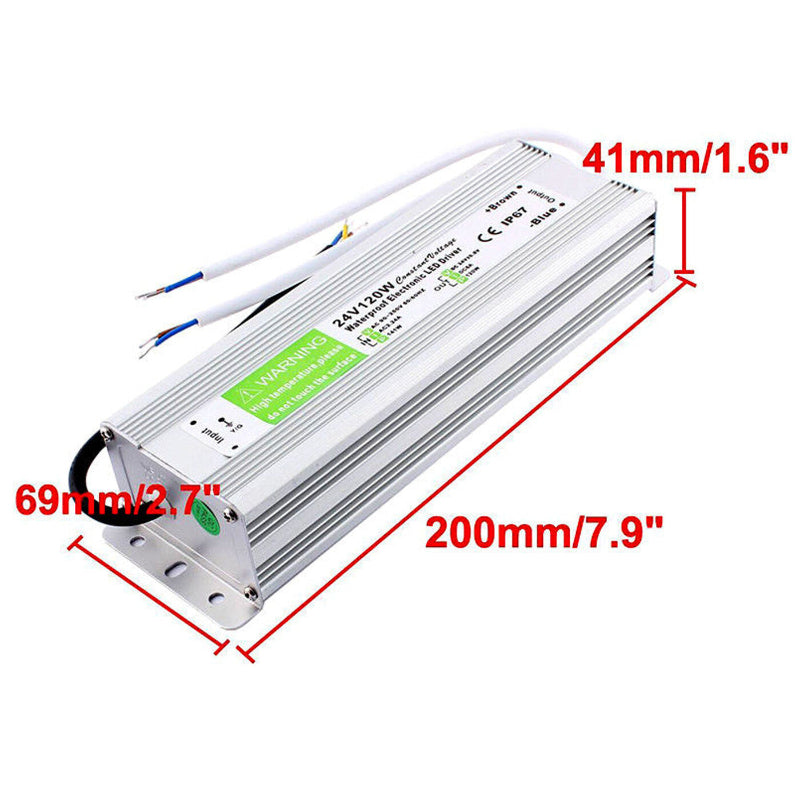 Wasserdichter LED Trafo mit IP67 Schutzklasse