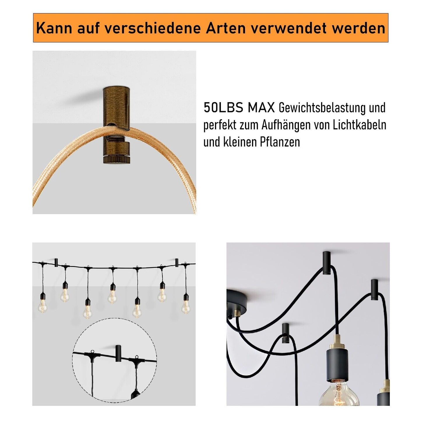 Elegante Affenschaukel Pendelleuchten - Set 1-6 | Stilvoll beleuchten~2617